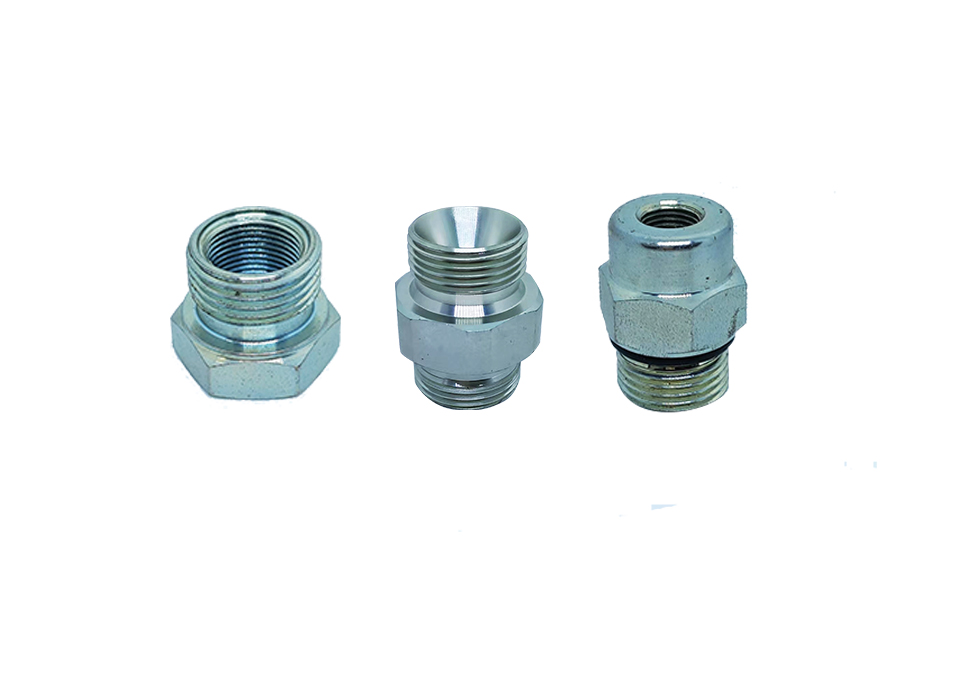 Electronic device precision hardware, small metal parts arranged neatly, fine surface treatment, reflecting miniaturization features